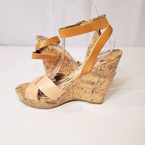 SAM and LIBBY Wedge Platform Sandal - Picture 2 of 6
